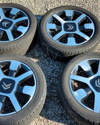 cerchi in lega 17" originali Citroen 