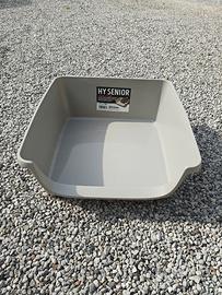 Lettiera con sponde alte