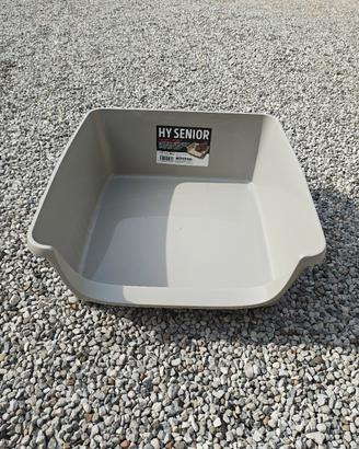 Lettiera con sponde alte