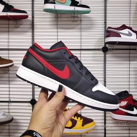 Air Jordan 1 Low GS Black Fire Red numero 40