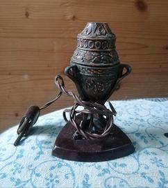 Portalampada antiquariato