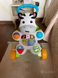 Fisher price zebra primi passi