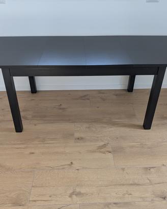 Tavolo Bjursta Ikea allungabile legno nero