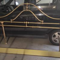 Letto Ottone Massiccio Matrimoniale