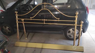 Letto Ottone Massiccio Matrimoniale