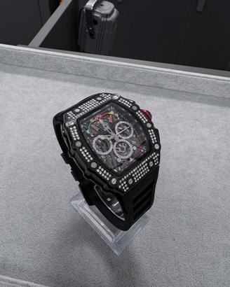 Orologio tempestato di Zirconi 3A