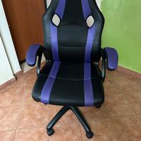 Sedia da ufficio con ruote