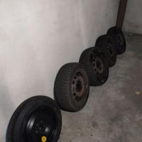 Antineve Michelin con cerchioni in ferro