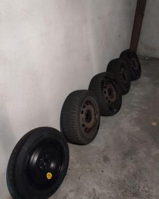 Antineve Michelin con cerchioni in ferro