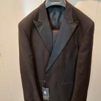 Smoking Nero nuovo con banda (Dan John) taglia 52