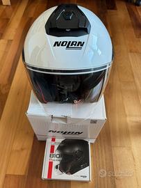 Casco Jet Nolan N 40 + Interfono N Com B101 R tg L