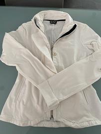 Giacca felpa bianca Armani