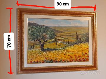 Quadro paesaggio Toscana