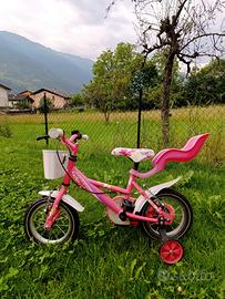 Bicicletta bambina Montano 12" con rotelle