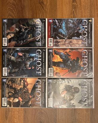 Serie completa fumetti Ghost modern warfare 2010