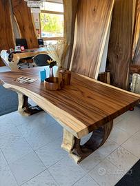 Tavolo in Legno Massello di Acacia Thailandese