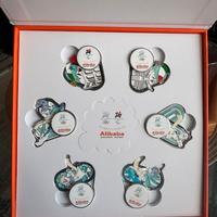 Box Completo Ufficiale Pins Alibaba Milano Cortina