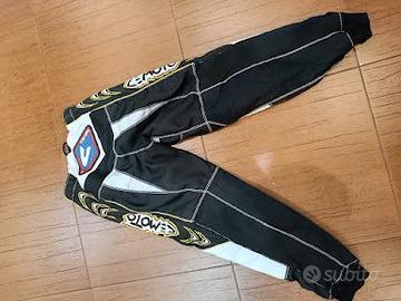 pantaloni cross moto cross bambino