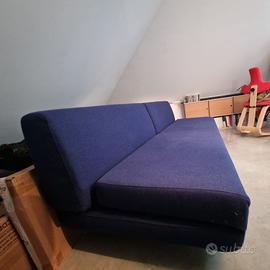 Divano letto muji blu elettrico