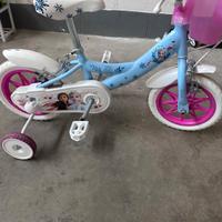 bici di Frozen per bambina