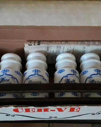 SERVIZIO SPEZIE PER CUCINA VINTAGE