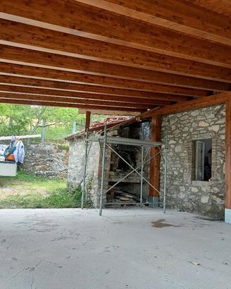 Porticato in legno