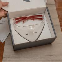 mascherina anti appannamento per occhiali, nuova