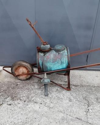 Carriola fosfato di rame vintage VOLPI