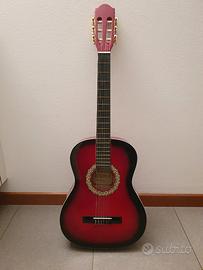 Chitarra per principiante come nuova con custodia