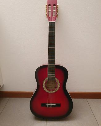 Chitarra per principiante come nuova con custodia