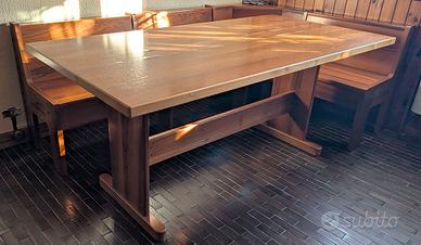 tavolo con panca