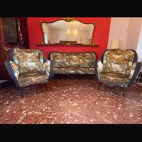 Poltrone e Divano Mid Century