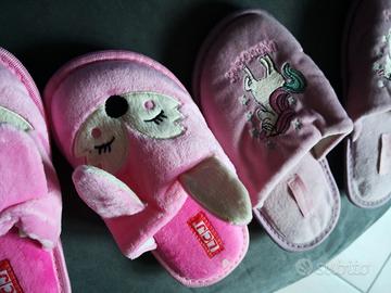 Ciabatte bimba unicorno/animalier 30 e 32 usate