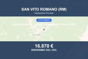 Immobile in asta di 54 m² a San Vito Romano