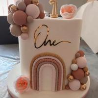Torta Scenografica Boho Rainbow
