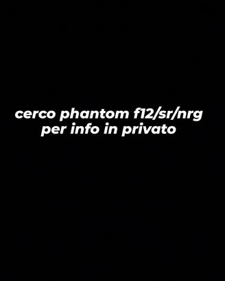 chiedo f12/sr/nrg