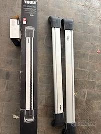 Barre portatutto thulle WingBar Edge e kit piedini