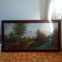 Dipinto a olio di paesaggio