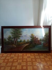 Dipinto a olio di paesaggio