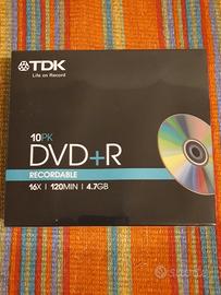 DVD+R TDK - Slim case  16x - T19447 (conf.10PZ)