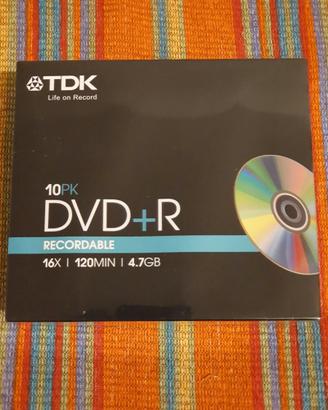 DVD+R TDK - Slim case  16x - T19447 (conf.10PZ)