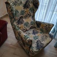 2 POLTRONE IN TESSUTO