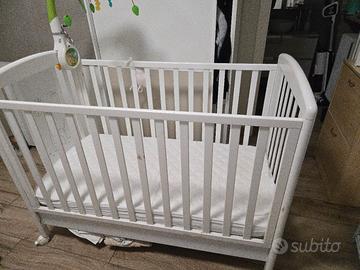 lettino bimbi foppapedretti e materasso