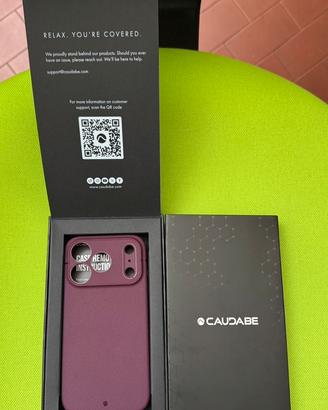 Cover Iphone 18 Pro caudabe steath almandine