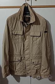 Giubbetto primaverile beige uomo 