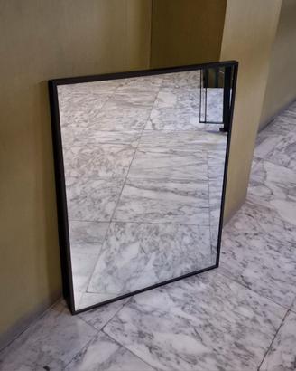 Specchio Zara home cornice nera