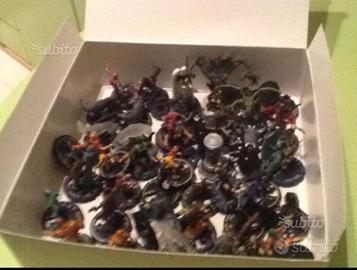 Miniature horrorclix e heroclix