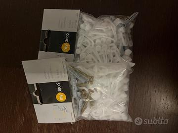 Set ganci e viti my deco per tende