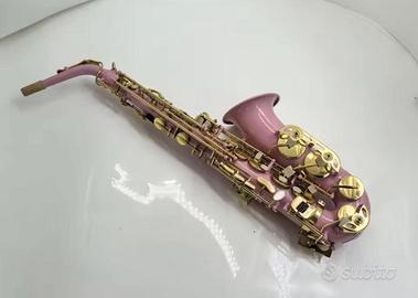 sax alto rosa mi b completo