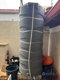 Cisterna 1000 litri con galleggiante